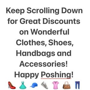 Keep Scrolling Down fr Great Discounts on Wonderful Clothes, Shoes & Accessories
